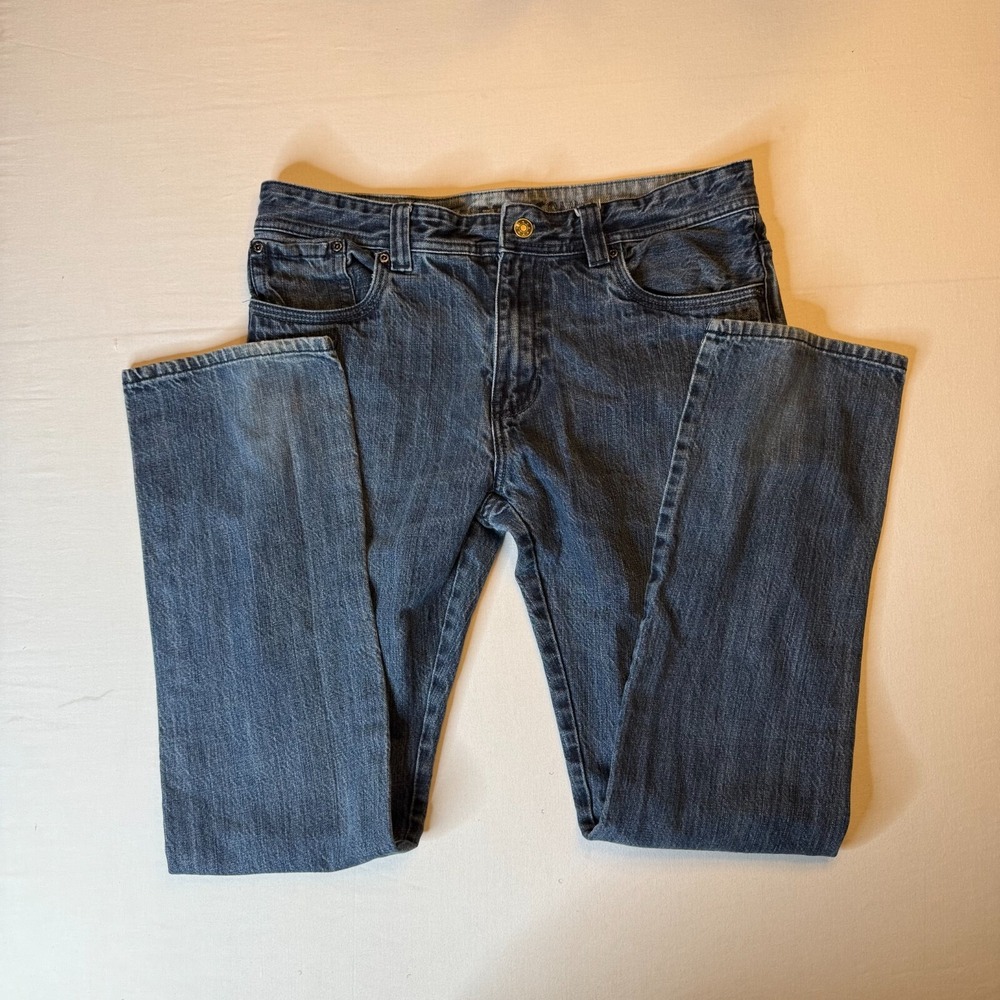 Triple Five Soul Jeans Mens 36x33 Black‎ Baggy Y2K Skater Rave 90s Vintage